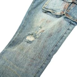 The Spade Slim-Fit Denim Cargo 10 The Spade Slim-Fit Denim Cargo -Daily Fashion the spade slim fit denim cargo 532822