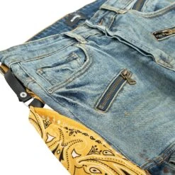 The Spade Slim-Fit Denim Cargo 11 The Spade Slim-Fit Denim Cargo -Daily Fashion the spade slim fit denim cargo 953723