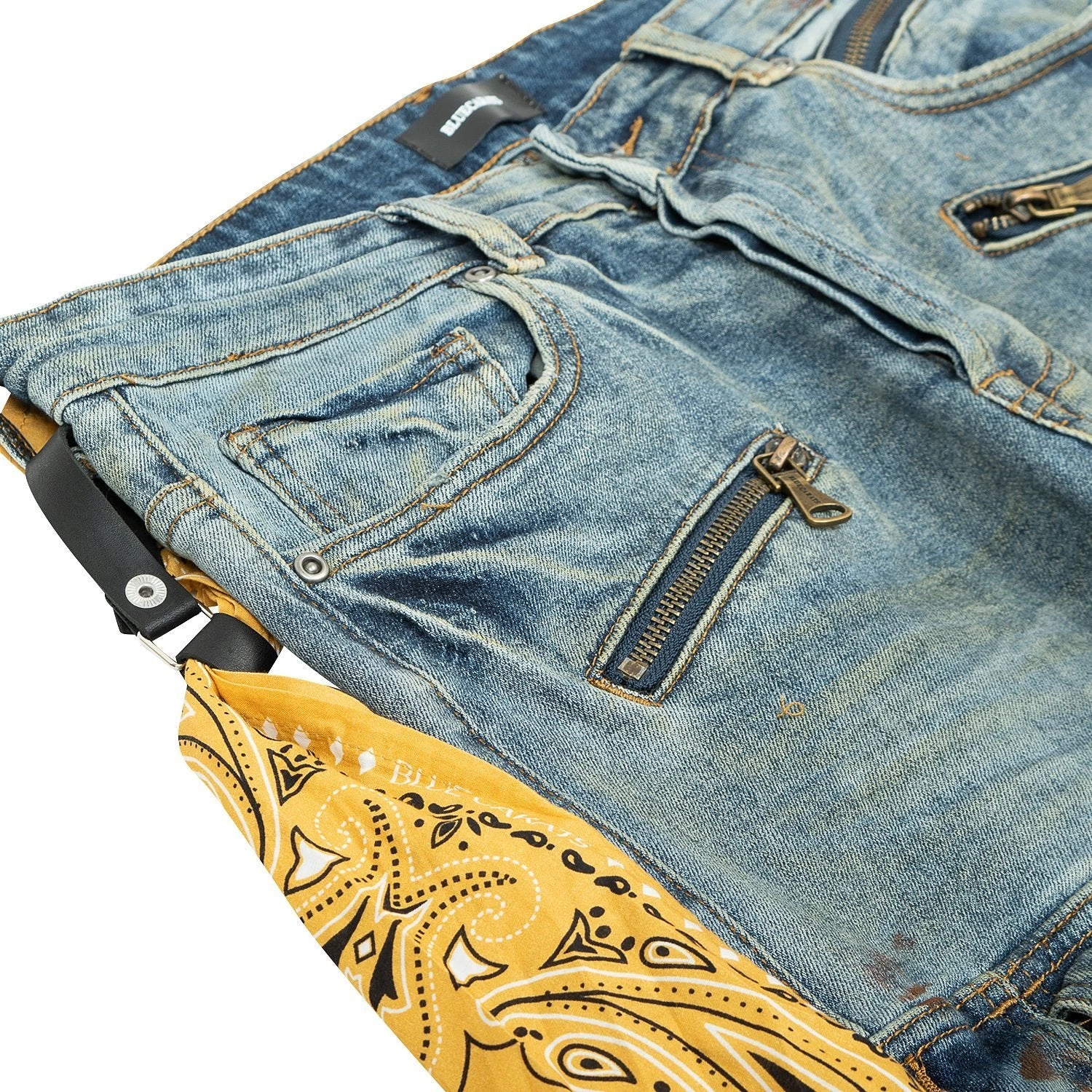 The Spade Slim-Fit Denim Cargo 6 The Spade Slim-Fit Denim Cargo - Image 4