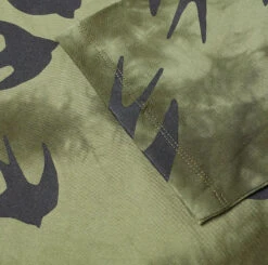 Tie Dye Swallow Tee | Military -Daily Fashion tie dye swallow tee military 999466