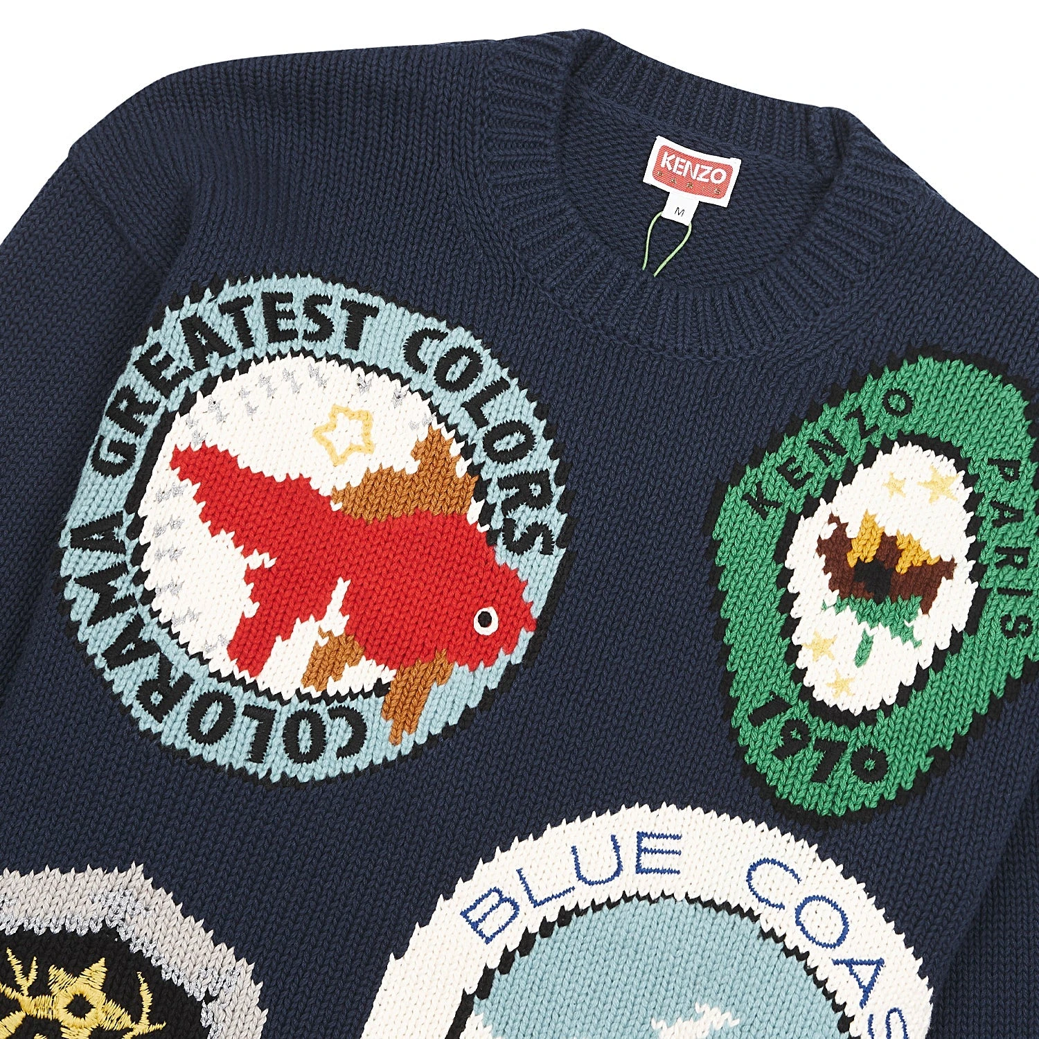 Kenzo Travel Sweatshirt | Midnight Blue 4 Kenzo Travel Sweatshirt | Midnight Blue - Image 2