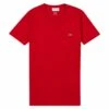 Lacoste V-Neck Basic Tee | Red 1 Lacoste V-Neck Basic Tee | Red -Daily Fashion v neck basic tee red 201865