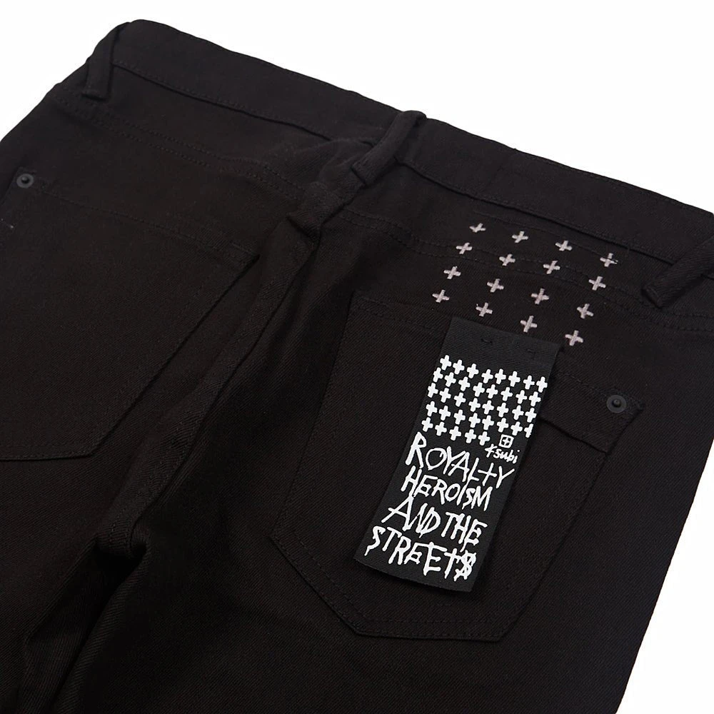 Ksubi Van Winkle Ace Black Slice Denim 4 Ksubi Van Winkle Ace Black Slice Denim - Image 2