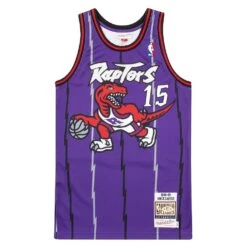 Vince Carter 1998 Auth Toronto Raptors Jersey | Purple