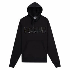 MOSCHINO Vinyl Hoodie | Black