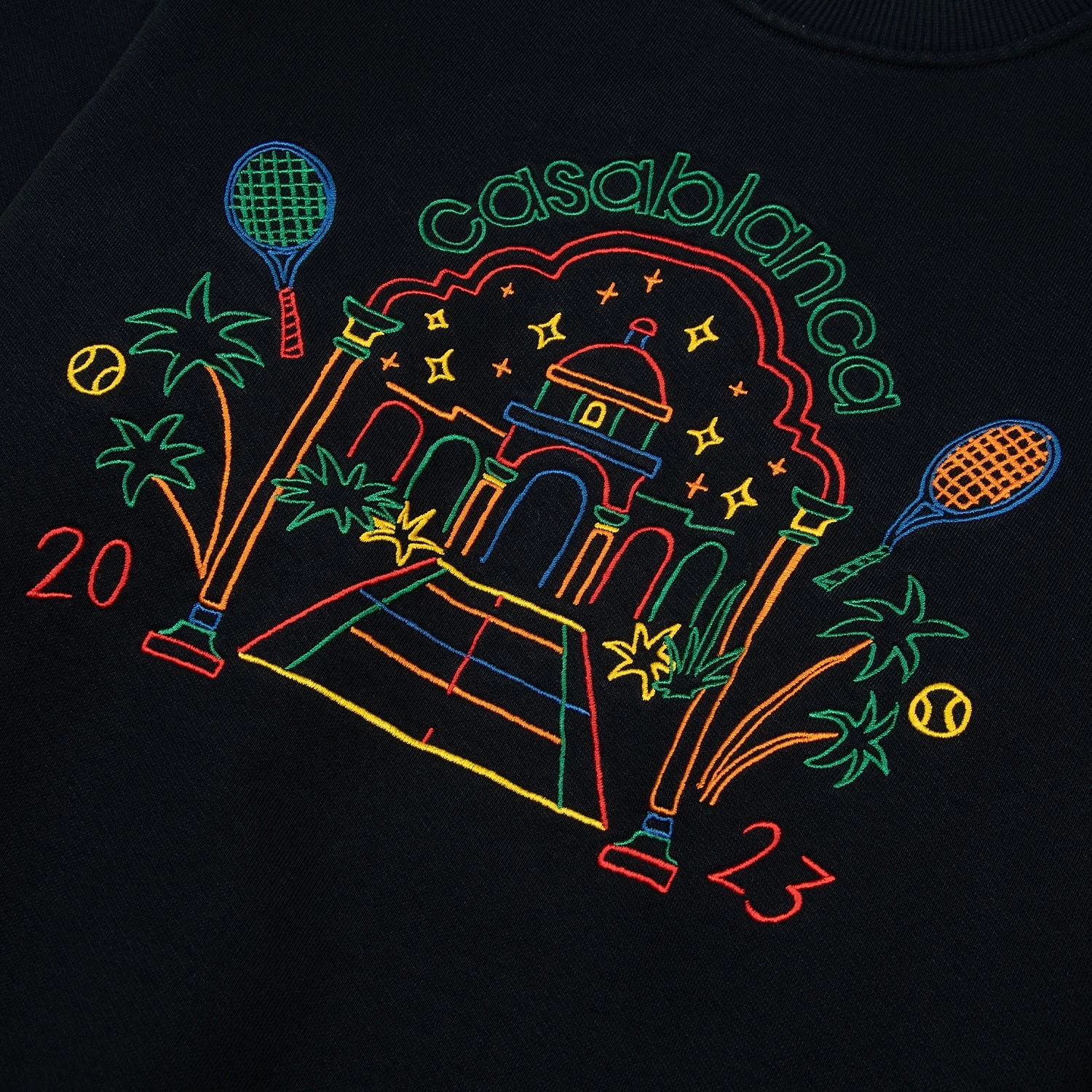 Casablanca Vue De L'Arche Printed Sweatshirt 4 Casablanca Vue De L'Arche Printed Sweatshirt - Image 2