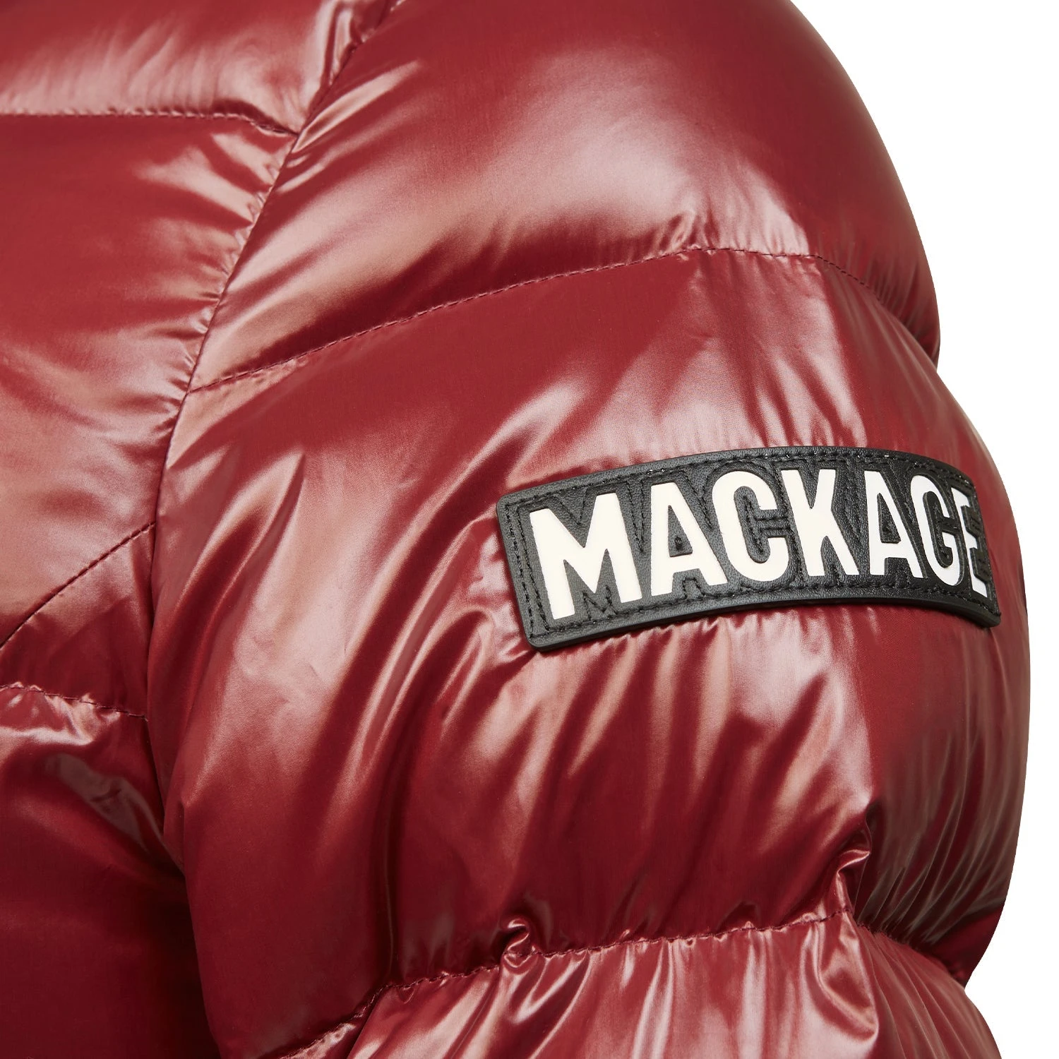 Mackage Women's Madalyn Down Jacket | Garnet 4 Mackage Women's Madalyn Down Jacket | Garnet - Image 2