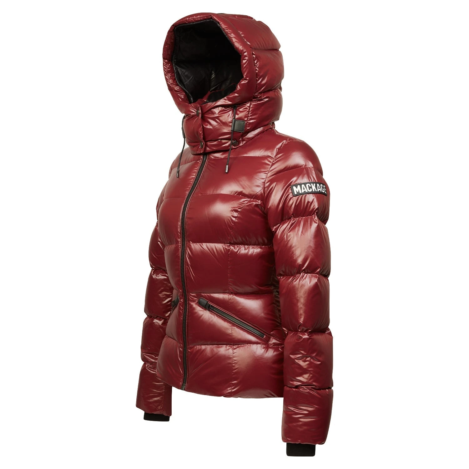 Mackage Women's Madalyn Down Jacket | Garnet 5 Mackage Women's Madalyn Down Jacket | Garnet - Image 3