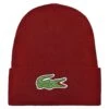 Lacoste Wool Blend Beanie | Bordeaux -Daily Fashion wool blend beanie bordeaux 420346