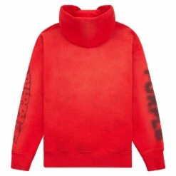 Wordmark Full Zip Hoodie | Red -Daily Fashion wordmark full zip hoodie red 922147