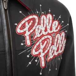 World Famous Soda Club Jacket | Black/White/Cabernet -Daily Fashion world famous soda club jacket blackwhitecabernet 718748