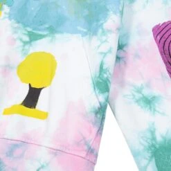 World Tie Dye Hoodie -Daily Fashion world tie dye hoodie 575805