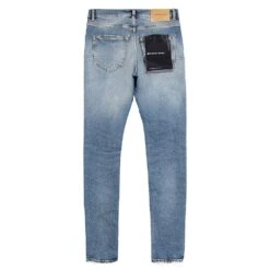 Worn Light Indigo Blowout Denim -Daily Fashion worn light indigo blowout denim 196251