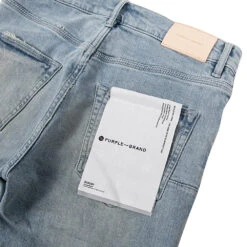 Worn Light Indigo Cargo Denim -Daily Fashion worn light indigo cargo denim 976836