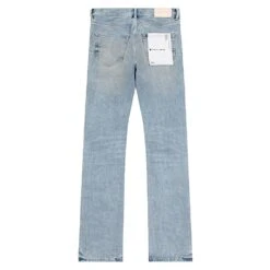 Worn Light Indigo Flare Denim -Daily Fashion worn light indigo flare denim 945639