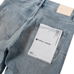 Worn Light Indigo Flare Denim -Daily Fashion worn light indigo flare denim 960088