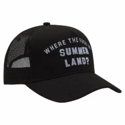 WTFS Trucker Hat | Black -Daily Fashion wtfs trucker hat black 553960