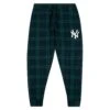 Yankees™ Plaid Sweatpant -Daily Fashion yankees plaid sweatpant 293062