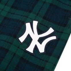 Yankees™ Plaid Sweatpant -Daily Fashion yankees plaid sweatpant 305740